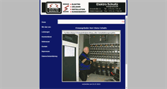 Desktop Screenshot of elektro-schultz.de